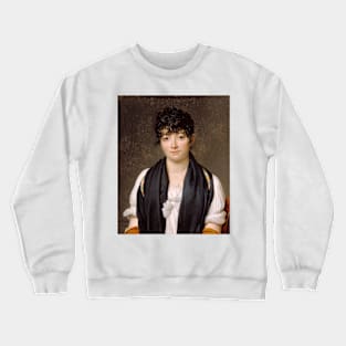 Suzanne Le Peletier de Saint-Fargeau by Jacques-Louis David Crewneck Sweatshirt